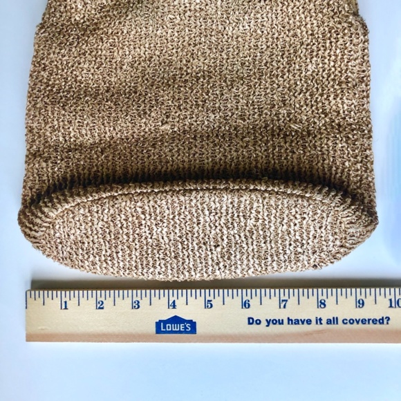 HOBO Straw Bag with Cross Over Leather Strap (HOBO Storage Bag Included) - Picture 11 of 15